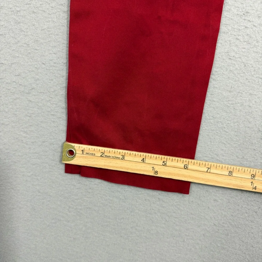 Banana Republic Chinos Men's 30x30 Red Mason Athletic Tapered Fit Rapid Movement